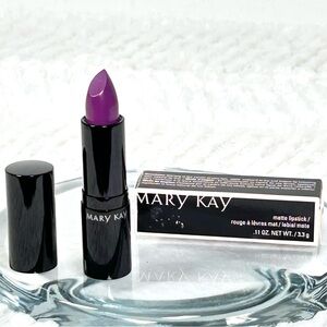 Mary Kay Grazie Violet Matte Lipstick Full Size Limited Edition Discontinued NEW